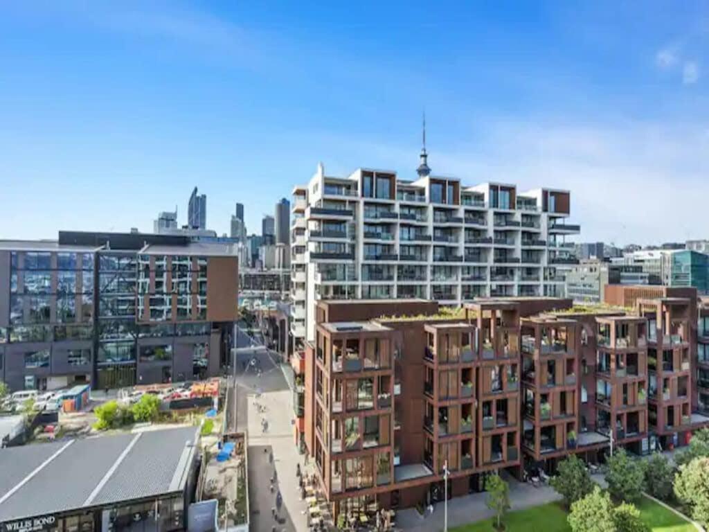 Modern One Bedroom Apartment In Wynyard Quarter Auckland Exterior photo