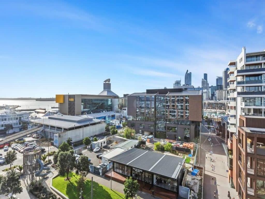 Modern One Bedroom Apartment In Wynyard Quarter Auckland Exterior photo
